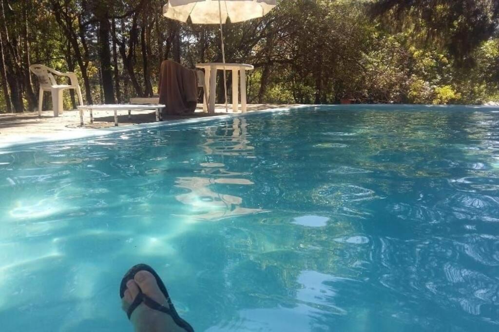 Chacara Com Piscina Em Condominio Fechado Prox Shopping Outlet Catarina Mairinque Exterior foto
